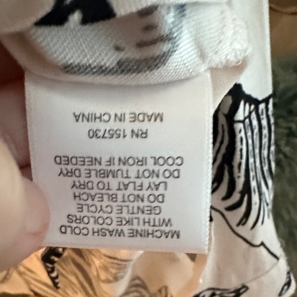 Jane and Delancey Black and White Zebra Print Blouse - Picture 5 of 9